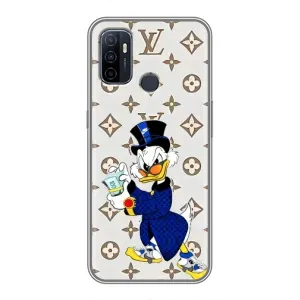 Чехлы для Oppo A53 - Скрудж МакДак Louis Vuitton (PREMIUMPrint) (Макдак на стиле)