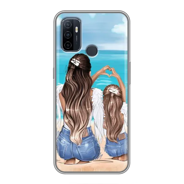 Чехол с принтом «Мама с доченькой» для OPPO A53 Чехол с принтом «Мама с доченькой» для OPPO A53