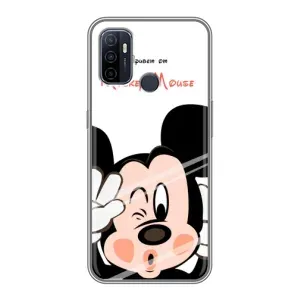 Эксклюзивный чехол для Oppo A53 (AlphaPrint - Мультяшные)