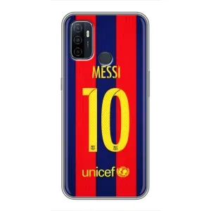Чехлы Месси для Oppo A53 (AlphaPrint) (Messi Barca 10)