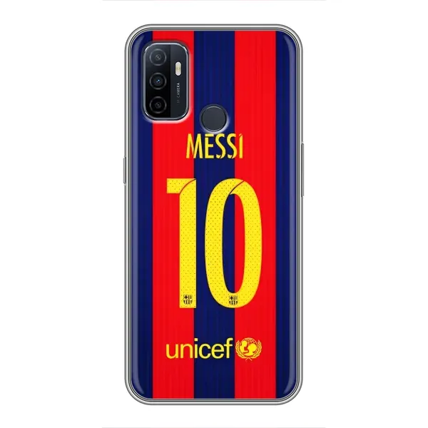 Чехол с принтом «Messi Barca 10» для OPPO A53