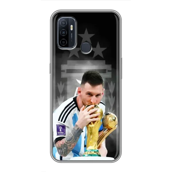 Чехол с принтом «Месси Чемпион» для OPPO A53
