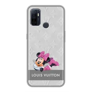 Чехол Disney Mouse Oppo A53 (PREMIUMPrint) (Мики Маус ЛВ)
