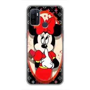 Чехол Disney Mouse Oppo A53 (PREMIUMPrint) (Минни Маус ЛВ)