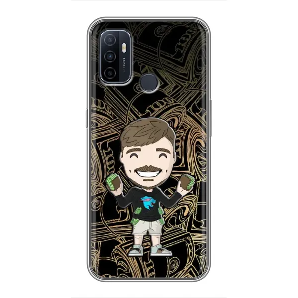 Чохол з принтом «Mister Beast» для OPPO A53