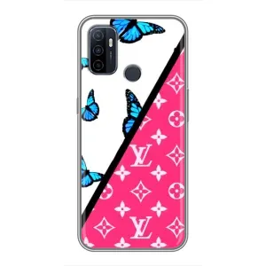 Брендновые Чехлы для Oppo A53 - (PREMIUMPrint) (Мода LV)