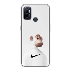 Чохли з Мавпами NFT для Oppo A53 (AlphaPrint) (мавпа NFT Nike)