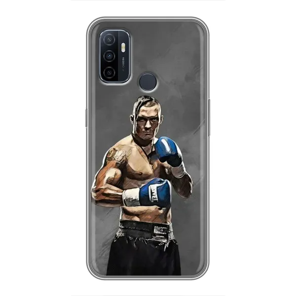 Чехол с принтом «Александр Усик» для OPPO A53 Чехол с принтом «Александр Усик» для OPPO A53