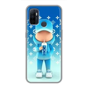 Круті Чохли Луі Віттон для Oppo A53 (AlphaPrint) (Хлопець LV)