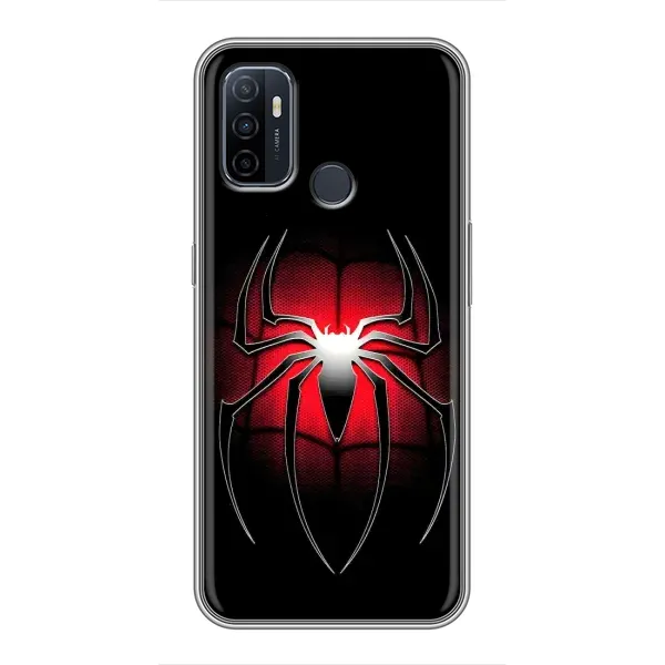 Чехол с принтом «Паук марвел» для OPPO A53