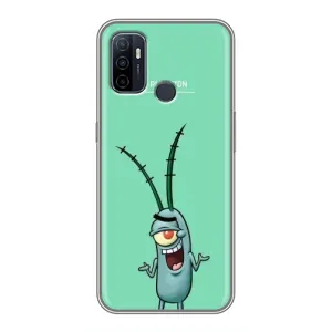 Чохол Губка Боб для OPPO A53 (Персонаж Планктон)