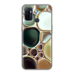 Чехол с принтом «Радужный Мрамор» для OPPO A53