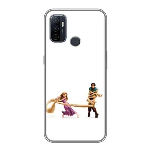Чохол Рапунцель для Oppo A53 (Рапунцель та Флін)