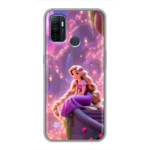 Чохол Рапунцель для Oppo A53 (Рапунцель у замку)