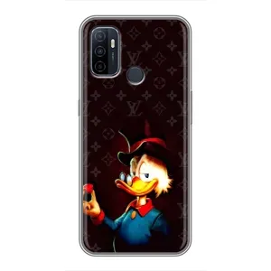 Чехлы для Oppo A53 - Скрудж МакДак Louis Vuitton (PREMIUMPrint) (Скрудж с бриллиантом)