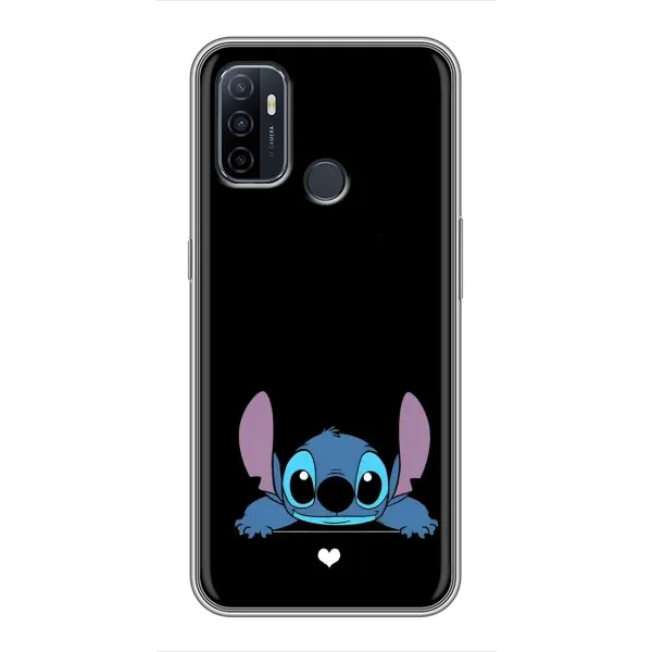 Чехол с принтом «Стич на черном» для OPPO A53 Чехол с принтом «Стич на черном» для OPPO A53