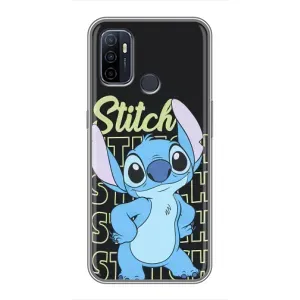 Чохол з принтом Стіч на OPPO A53 (Stitch 626)