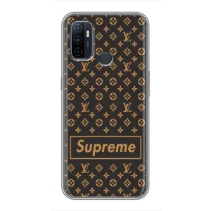 Чехол для Oppo A53 с картинкой Supreme (AlphaPrint) (Supreme LV)