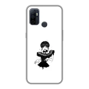 Чохли Венсдей на Oppo A53 Уенсдей (AlphaPrint) (танець Венздей)