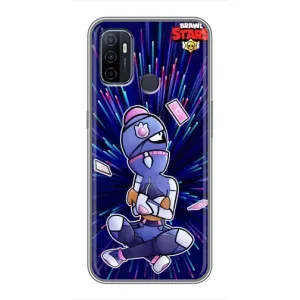 Чехлы Brawl Stars для Oppo A53 (AlphaPrint) (Тара)