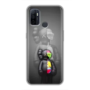 Чехлы для Oppo A53 - Bearbrick Louis Vuitton (PREMIUMPrint) (Тело Bearbrick)
