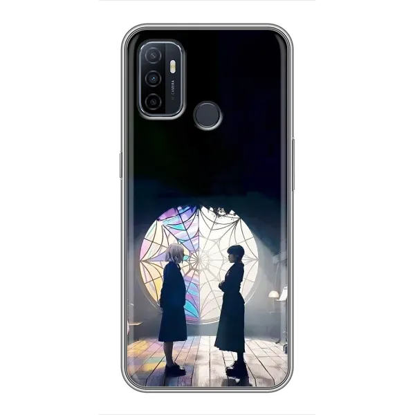 Чехол с принтом «Уэнздей и Инид» для OPPO A53