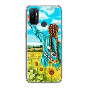 Чехол для Патриота Украины Oppo A53 - (AlphaPrint)