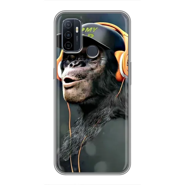 Чехол с принтом «В наушниках» для OPPO A53 Чехол с принтом «В наушниках» для OPPO A53