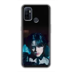 Чохли Венсдей на Oppo A53 Уенсдей (AlphaPrint) (погляд Венздей)