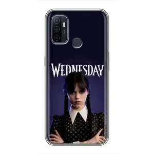 Чохли Венсдей на Oppo A53 Уенсдей (AlphaPrint) (Wednesday)