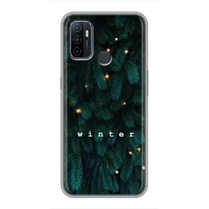 Новогодние, Праздничные Чехлы для Oppo A53 - 2024 год (Winter)