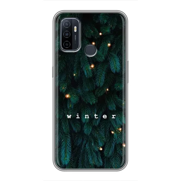 Чехол с принтом «Winter» для OPPO A53