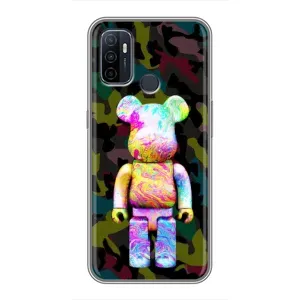 Чехлы для Oppo A53 - Bearbrick Louis Vuitton (PREMIUMPrint) (Яркий Bearbrick)