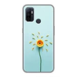 Чехол с принтом «Желтый цветок» для OPPO A53