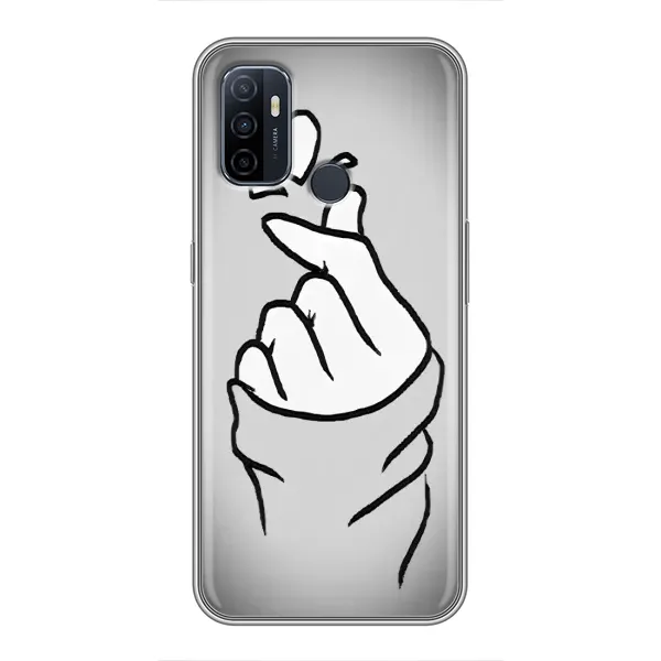 Чехол с принтом «Значок Love» для OPPO A53 Чехол с принтом «Значок Love» для OPPO A53