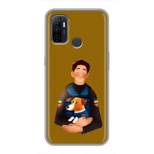 Чехлы с картинкой собаки Патрон для Oppo A53 (AlphaPrint) (ЗСУ Патрон)