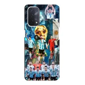 Чохли Мессі для Oppo a54 (5G) (AlphaPrint) (Аргентина Мессі)