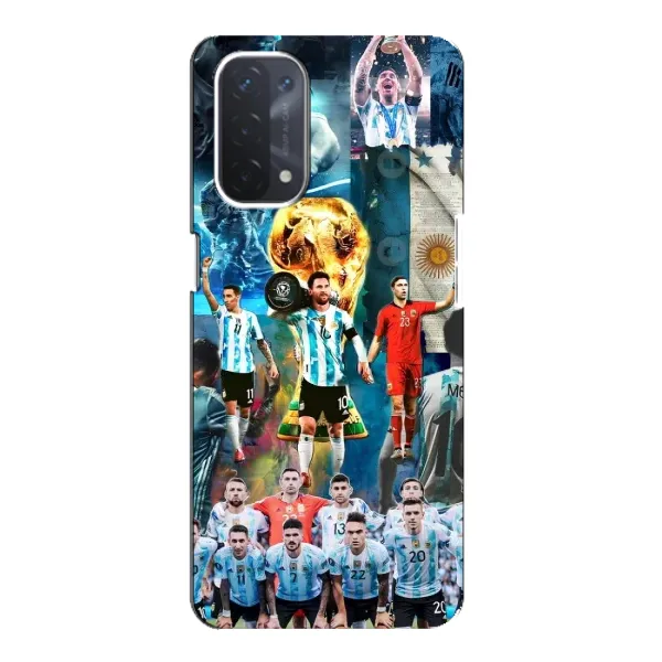 Чехол с принтом «Аргентина Месси» для OPPO A54 (5G)