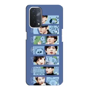 Чехлы BTS для Oppo a54 (5G) (AlphaPrint) (Bangtan)