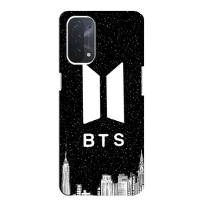 Чехлы BTS для Oppo a54 (5G) (AlphaPrint) (БТС Лого)