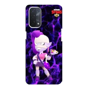 Чехлы Brawl Stars для Oppo a54 (5G) (AlphaPrint) (Эмз Бравл Старс)
