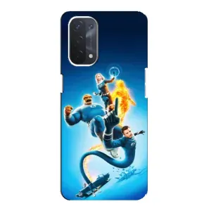 Чехол с принтом Фантастическая четверка для Oppo a54 (5G) (Герои Фантастическая Четверка)