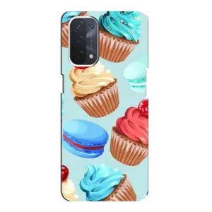 Чехлы с Фруктами для Oppo a54 (5G) (VPrint) (Кексики)