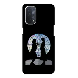 Чехлы Венсдей на Oppo a54 (5G) Уэнсдей (AlphaPrint) (комната Уэнздей)