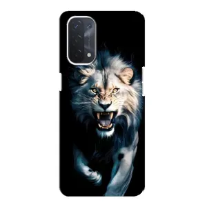 Чохол з картинкою 'Хижаки' для Oppo a54 (5G) (Лев у темряві)