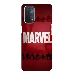 Чехол МАРВЕЛ для Оппо А54 (5G) (AlphaPrint) (MARVEL)
