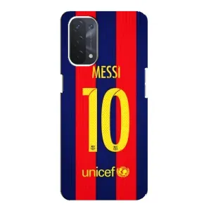 Чохли Мессі для Oppo a54 (5G) (AlphaPrint) (Messi Barca 10)