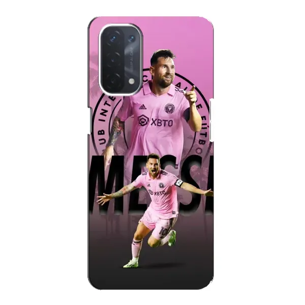 Чехол с принтом «Messi Miami» для OPPO A54 (5G)