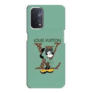 Чехлы Луи Витон для Oppo a54 (5G) (AlphaPrint - LOUIS VUITTON) (Микки Маус LV)