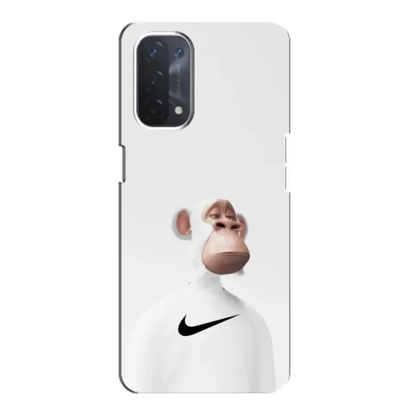 Чехол с принтом «обезьяна NFT Nike» для OPPO A54 (5G)